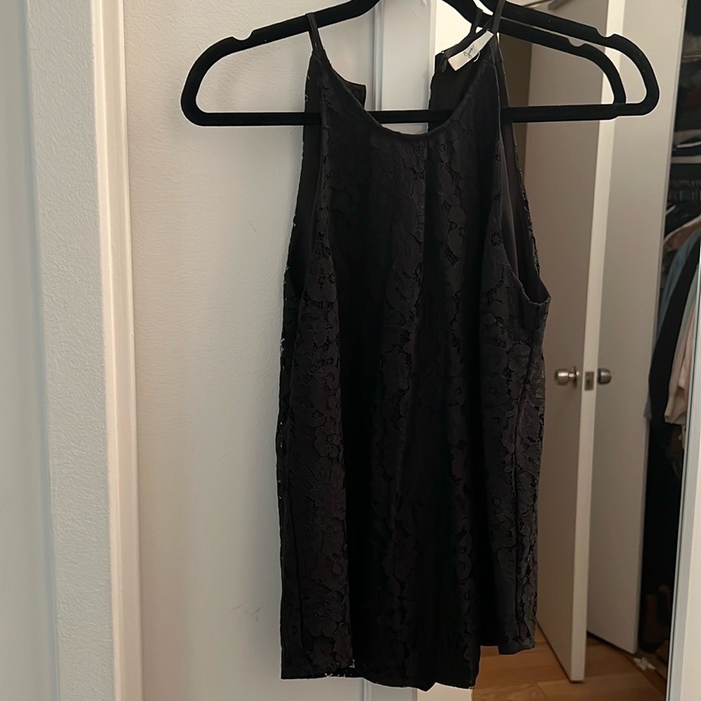 Black Lace Joie Tank